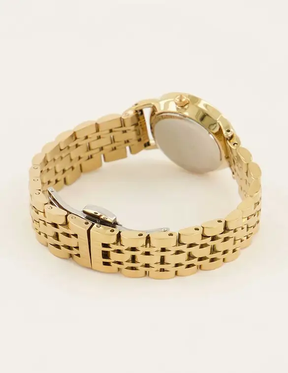 My Jewellery Watch round clock chain MJ07097