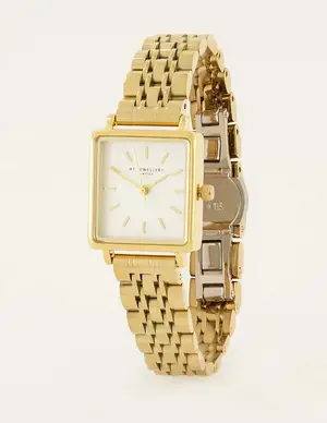 My Jewellery Watch square clock chain MJ07096
