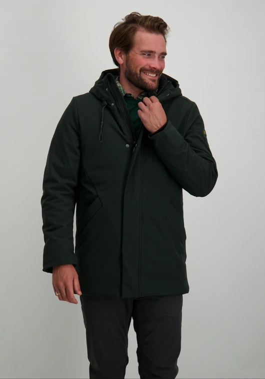 No Excess Jacket Medium Long Fit Hooded Softs 25630818