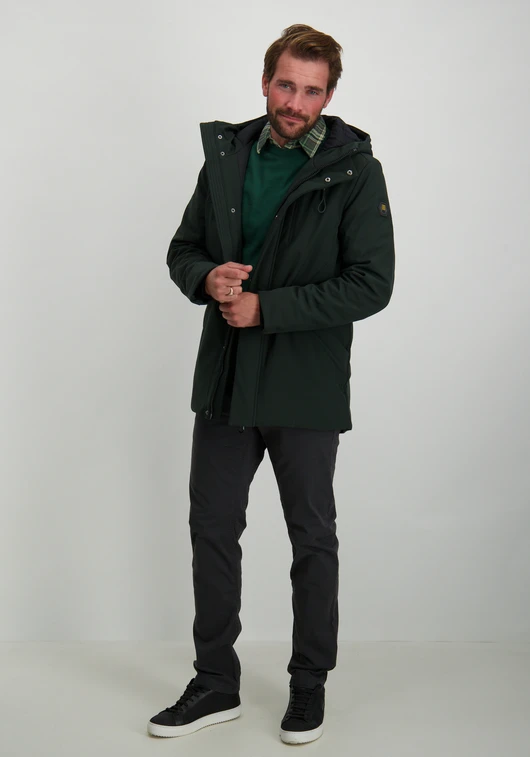 No Excess Jacket Medium Long Fit Hooded Softs 25630818