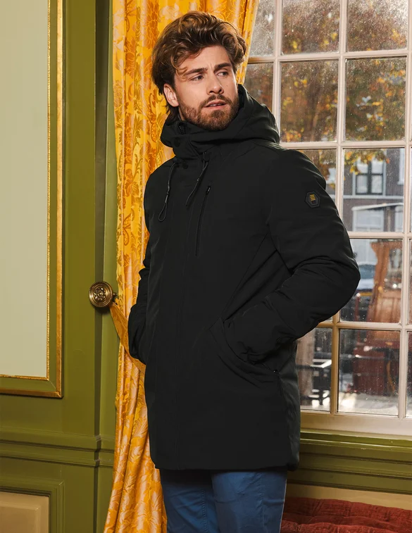 No Excess Jacket Medium Long Fit Hooded Softs 25630818