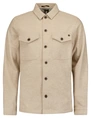 No Excess Overshirt Button Closure Melange 25510903