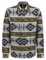 No Excess Overshirt Button Closure Pattern 25510909