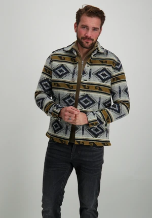 No Excess Overshirt Button Closure Pattern 25510909
