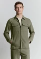 No Excess Overshirt Full Zipper Stretch Sedoc 27510104