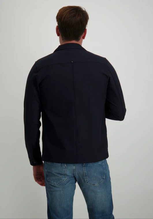No Excess Overshirt Full Zipper Stretch Sedoc 27510104