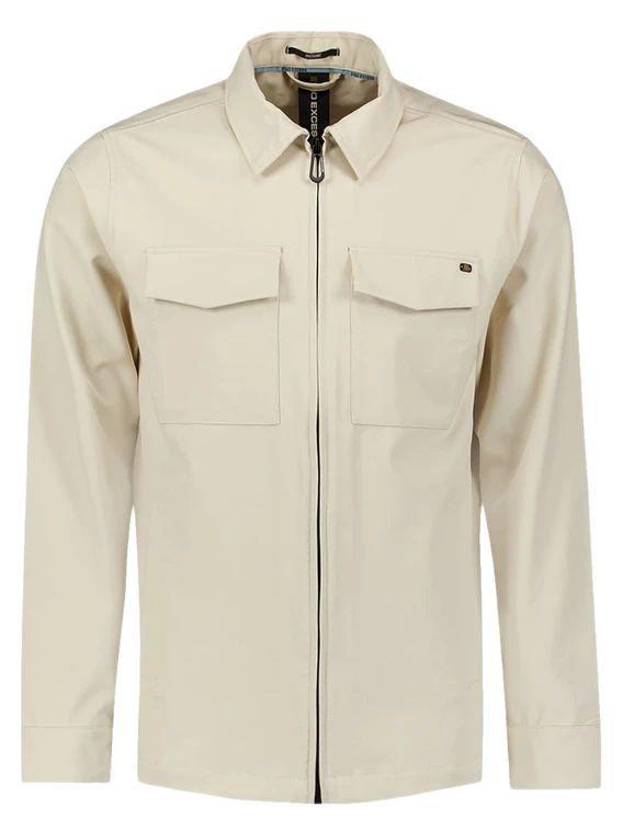 No Excess Overshirt Full Zipper Stretch Sedoc 27510104