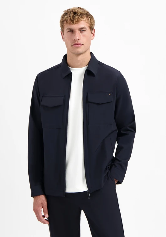 No Excess Overshirt Full Zipper Stretch Sedoc 29510804