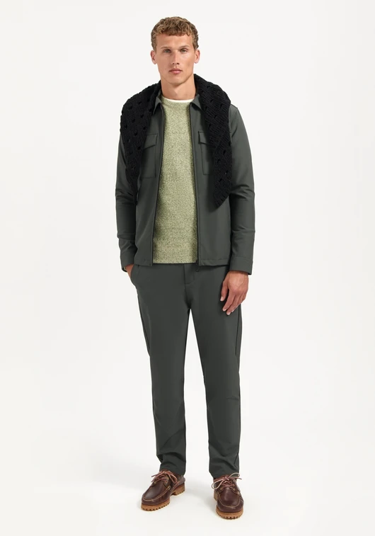 No Excess Overshirt Full Zipper Stretch Sedoc 29510804