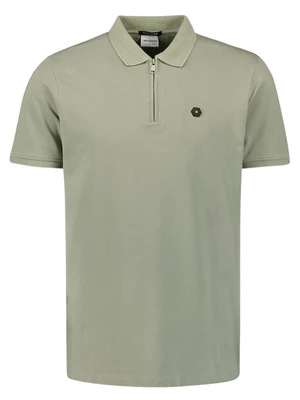 No Excess Polo Zip Pique Garment Dyed 28380422