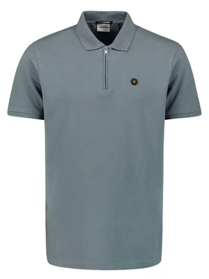 No Excess Polo Zip Pique Garment Dyed 28380422
