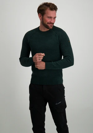 No Excess Pullover Crewneck 2 Coloured Chenil 25210917