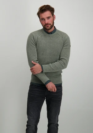 No Excess Pullover Crewneck 2 Coloured Chenil 25210917