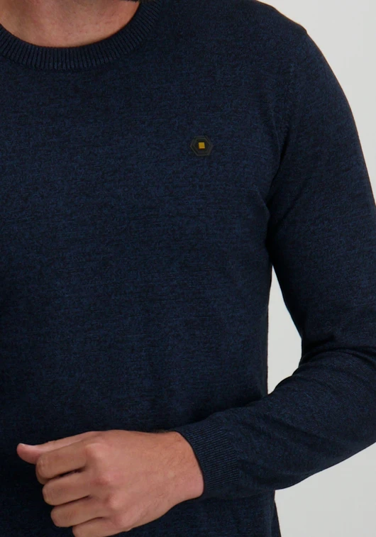 No Excess Pullover Crewneck 2 Coloured Melang N2180