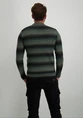 No Excess Pullover Crewneck Degrade Stripes W 25210941