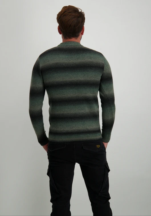 No Excess Pullover Crewneck Degrade Stripes W 25210941