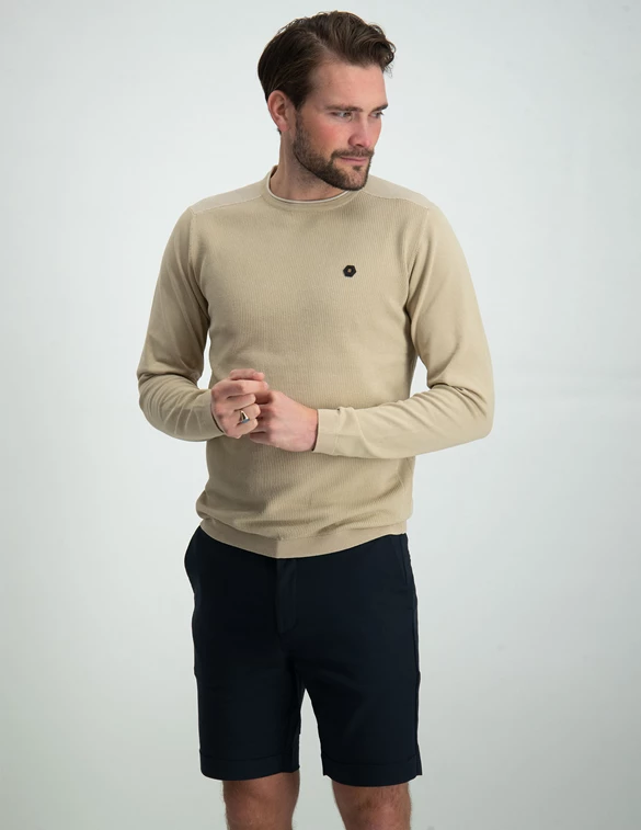 No Excess Pullover Crewneck Relief Garment Dy 19230221
