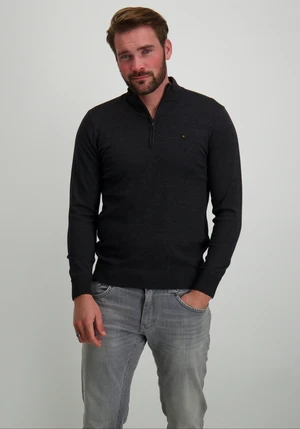No Excess Pullover Half Zip 2 Coloured Melang N2185