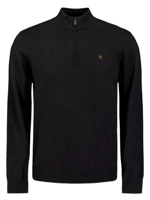 No Excess Pullover Half Zip 2 Coloured Melang N2185