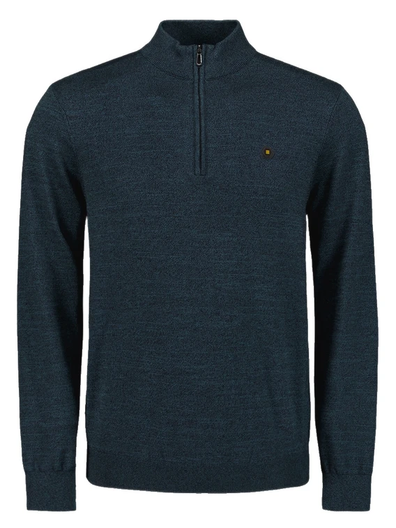 No Excess Pullover Half Zip 2 Coloured Melang N2185
