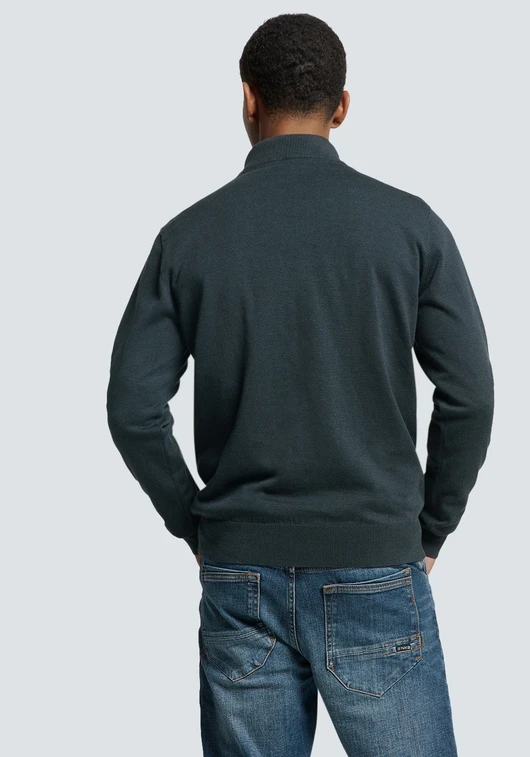No Excess Pullover Half Zip 2 Coloured Melang N2185
