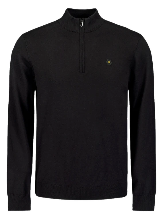 No Excess Pullover Half Zip 2 Coloured Melang N2185