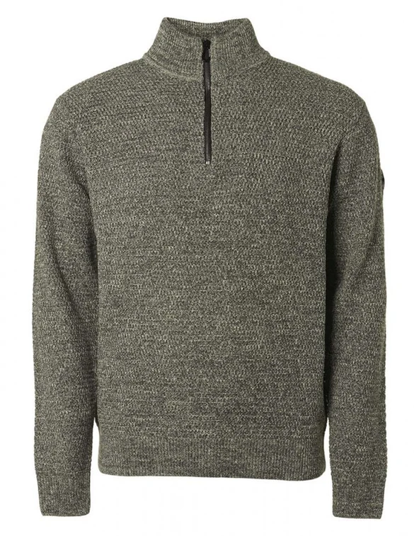 No Excess Pullover Half Zipper 2 Coloured Mel 17230904SN