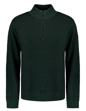 No Excess Pullover Half Zipper 2 Coloured Mel 25230904