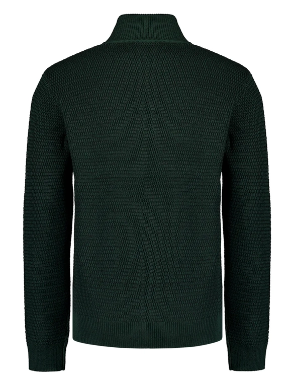 No Excess Pullover Half Zipper 2 Coloured Mel 25230904