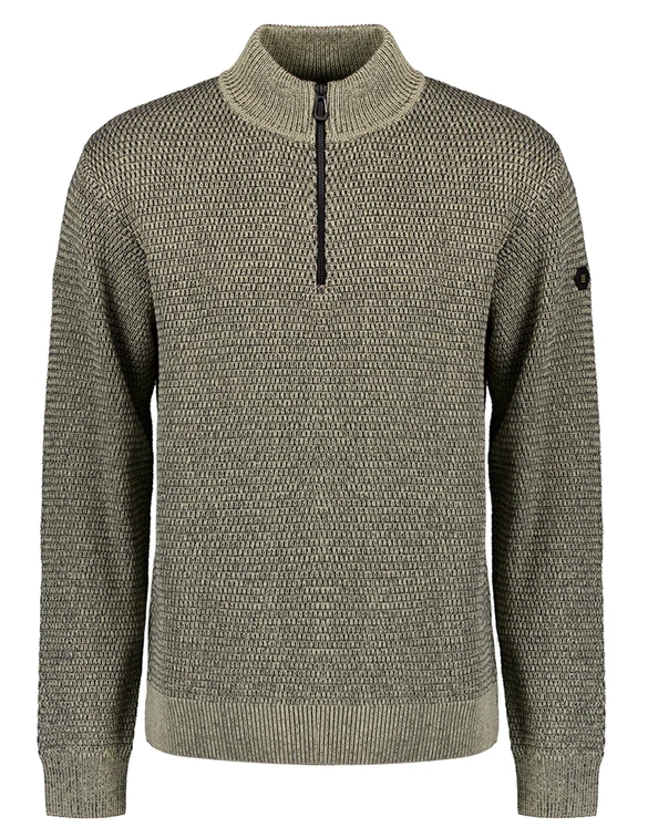 No Excess Pullover Half Zipper 2 Coloured Mel 25230904