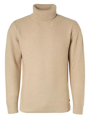 No Excess Pullover Rollneck Solid Jacquard wi 12210928