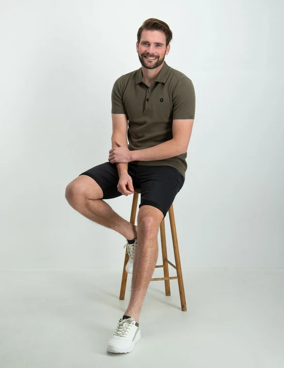 No Excess Pullover Short Sleeve Polo 19210250