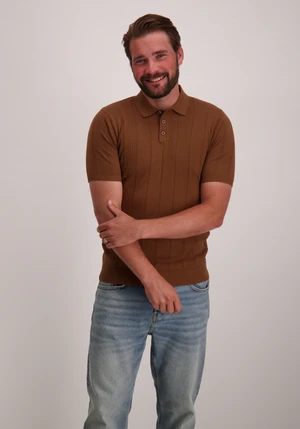 No Excess Pullover Short Sleeve Polo Button S 28240450
