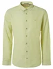 No Excess Shirt 2 Colour Melange With Linen 19470215