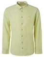 No Excess Shirt 2 Colour Melange With Linen 19470215