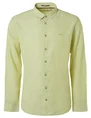 No Excess Shirt 2 Colour Melange With Linen 19470215