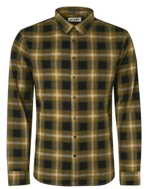 No Excess Shirt Flannel Check Herringbone Res 12430915