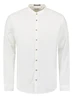 No Excess Shirt Granddad Solid With Linen 27470218SN