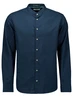No Excess Shirt Granddad Solid With Linen 27470218SN