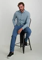 No Excess Shirt Jersey Melange Stretch 25410780