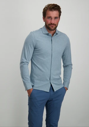 No Excess Shirt Jersey Melange Stretch 25410780
