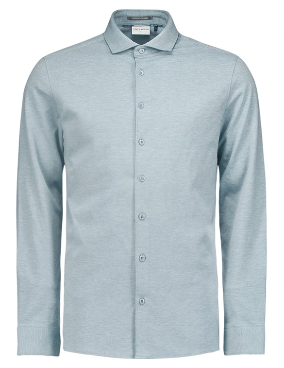 No Excess Shirt Jersey Melange Stretch 25410780