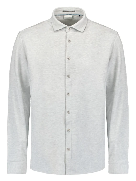 No Excess Shirt Jersey Melange Stretch 27410180