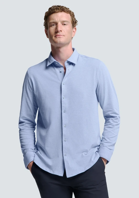 No Excess Shirt Jersey Pique Stretch N4186