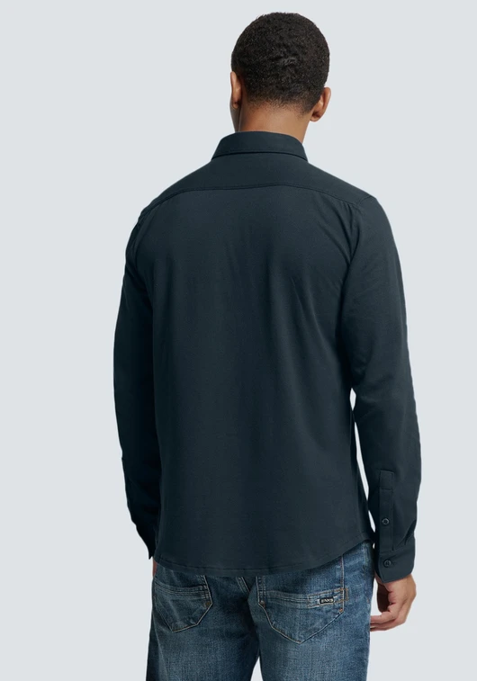 No Excess Shirt Jersey Pique Stretch N4186
