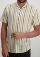 No Excess Shirt Short Sleeve 3 Coloured Strip 24440451