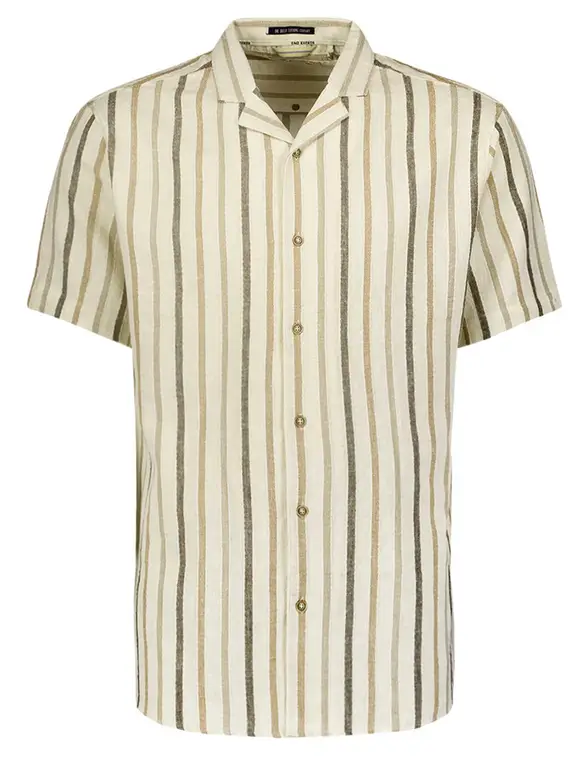 No Excess Shirt Short Sleeve 3 Coloured Strip 24440451