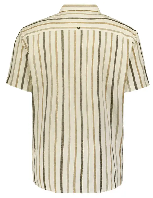 No Excess Shirt Short Sleeve 3 Coloured Strip 24440451