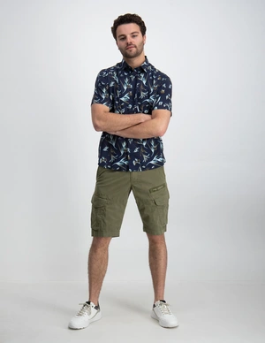 No Excess Shirt Short Sleeve Allover Printed 19460379