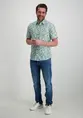 No Excess Shirt Short Sleeve Allover Printed 23440305